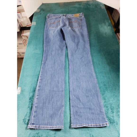 Lucky Brand Jeans Size 4 Womens Blue Stretch Pant Denim Mid Rise Lolita Bootcut - Picture 12 of 14